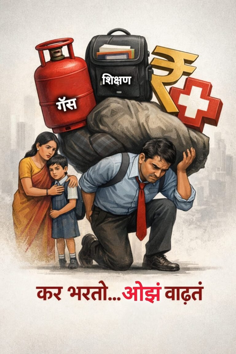 महागाईचा भार, करांचा मार आणि मध्यमवर्गाची कोंडी