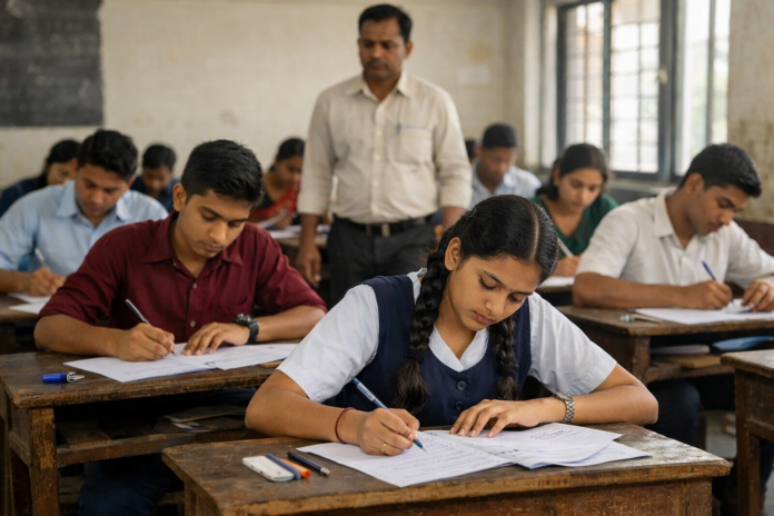Maharashtra SSC board exam 2026 students appearing for Class 10 examination