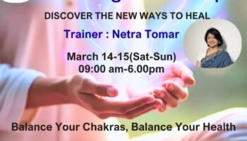 GMCKS Basic Pranic Healing Workshop by trainer Netra Tomar at Elixir Pranic Healing Center Airoli March 14-15