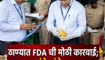 thane-fda-action-mangoes-gutkha-seized-navi-mumbai-headlines.jpg рдард╛рдгреЗ рдЬрд┐рд▓реНрд╣реНрдпрд╛рдд FDA рдЕрдзрд┐рдХрд╛рд▒реНрдпрд╛рдВрдЪреА рдПрдкреАрдПрдорд╕реА рдорд╛рд░реНрдХреЗрдЯрдордзреНрдпреЗ рддрдкрд╛рд╕рдгреА рд╕реБрд░реВ рдЕрд╕рддрд╛рдирд╛ рдЖрдВрдмреНрдпрд╛рдВрдЪреНрдпрд╛ рдкреЗрдЯреНрдпрд╛рдВрдЪреА рдкрд╛рд╣рдгреА рдХрд░рддрд╛рдирд╛; резрез рд▓рд╛рдЦрд╛рдВрдЪреЗ рдЖрдВрдмреЗ рдЖрдгрд┐ рдЧреБрдЯрдЦрд╛ рдЬрдкреНрддреА рдХрд╛рд░рд╡рд╛рдИ.